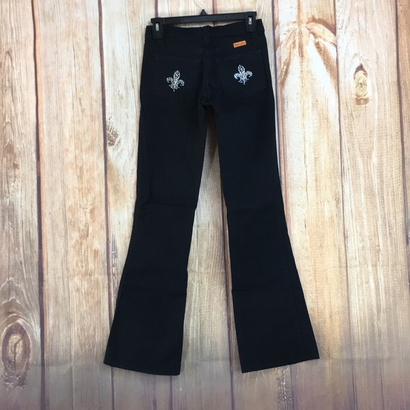 Reflex Jeans Black Bootcut Jean Size 3 - Picture 1 of 8
